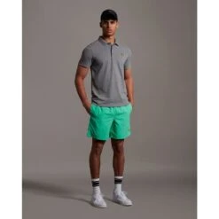 Lyle & Scott Mens Sport Short Sleeve Wicking Polo Shirt -Sporty Tops Sales lyl044 t28 05