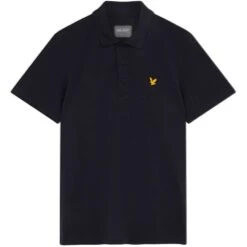 Lyle & Scott Mens Sport Short Sleeve Wicking Polo Shirt -Sporty Tops Sales lyl044 z05 03