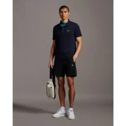 Lyle & Scott Mens Sport Short Sleeve Wicking Polo Shirt -Sporty Tops Sales lyl044 z05 05