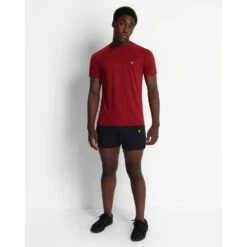 Lyle & Scott Mens 5" Core Lightweight Wicking Shorts -Sporty Tops Sales lyl048 572 05