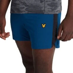 Lyle & Scott Mens 5" Core Lightweight Wicking Shorts -Sporty Tops Sales lyl048 z780 01