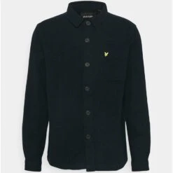 Lyle & Scott Mens Brushed Long Sleeve OverCasual Shirt -Sporty Tops Sales lyl099 z271 03