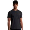 Lyle & Scott Mens Plain Regular Fit Cotton T Shirt -Sporty Tops Sales lyl114 398 01