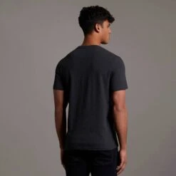 Lyle & Scott Mens Plain Regular Fit Cotton T Shirt -Sporty Tops Sales lyl114 398 02