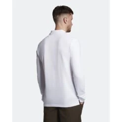 Lyle & Scott Mens Long Sleeve Collared Polo Shirt -Sporty Tops Sales lyl129 626 02
