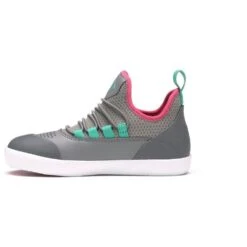 Muck Boots Girls Summer Solstice Bungee Trainer Shoes -Sporty Tops Sales muc145 grey 03