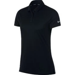 Nike Womens Victory Moisture Wicking Short Sleeve Polo Shirt