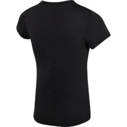 Nike Womens One Dri-FIT Slim Fit Short Sleeve T Shirt -Sporty Tops Sales nk373 bkwh 04 1