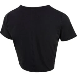 Nike Womens One Luxe Dri-FIT Short Sleeve Standard Twist Top -Sporty Tops Sales nk374 bkrs 04