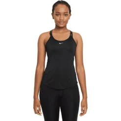 Nike Womens One Dri-FIT Elastika Standard Fit Tank Top