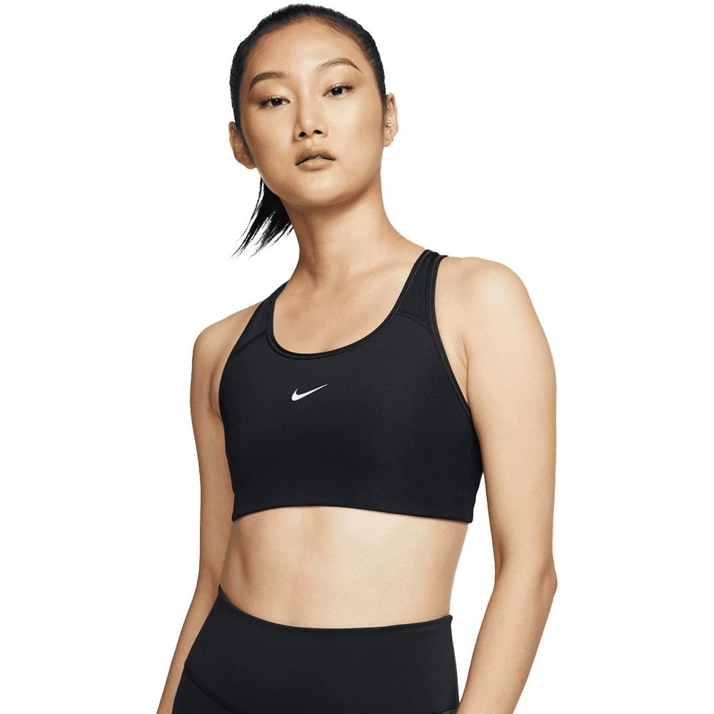 Nike Womens Dri-FIT Swoosh One Piece Sports Bra 3 Nike Womens Dri-FIT Swoosh One Piece Sports Bra