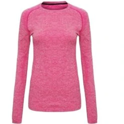 Outdoor Look Womens/Ladies Aultbea T Shirt Wicking Gym Running Top -Sporty Tops Sales odl130 pink 01