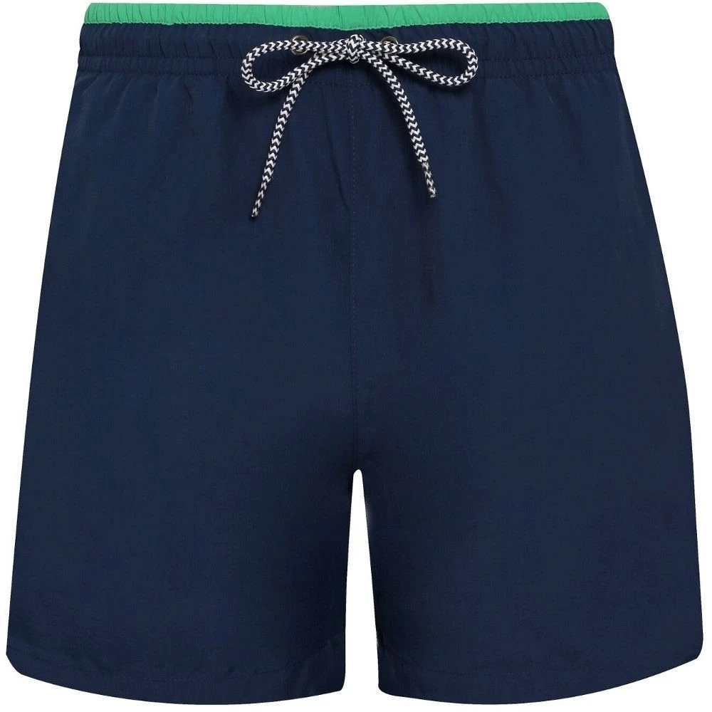 Outdoor Look Mens Sparky Contrast Elasticated Swim Shorts 6 Outdoor Look Mens Sparky Contrast Elasticated Swim Shorts - Image 4