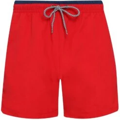 Outdoor Look Mens Sparky Contrast Elasticated Swim Shorts 18 Outdoor Look Mens Sparky Contrast Elasticated Swim Shorts -Sporty Tops Sales odl164 rdny 01 1