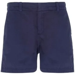 Outdoor Look Womens Yanie Classic Casual Soft Chino Shorts -Sporty Tops Sales odl166 navy 01 1