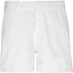 Outdoor Look Womens Yanie Classic Casual Soft Chino Shorts -Sporty Tops Sales odl166 whit 01 1