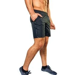 Outdoor Look Mens Lightweight Training Mid Length Shorts