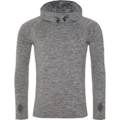 Outdoor Look Mens Cool Cowl Hooded Neck Top Sweatshirt -Sporty Tops Sales odl240 gmel 01