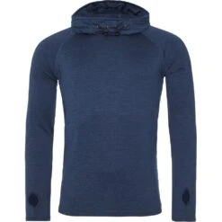 Outdoor Look Mens Cool Cowl Hooded Neck Top Sweatshirt -Sporty Tops Sales odl240 nmel 01