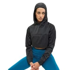 Outdoor Look Womens Lightweight Cropped Hoodie