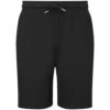 Outdoor Look Mens Jogger Brushed Fleece Shorts -Sporty Tops Sales odl404 blac 01