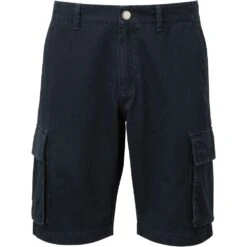 Outdoor Look Mens Cargo Practical Stylish Summer Shorts -Sporty Tops Sales odl459 navy 01