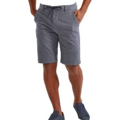 Outdoor Look Mens Everyday Summer Chino Shorts -Sporty Tops Sales odl471 navy 01