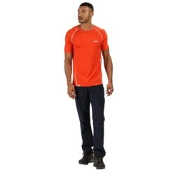 Regatta Mens Tornell II Polyester Wicking Running T Shirt -Sporty Tops Sales reg191 8ak 03