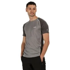 Regatta Mens Tornell II Polyester Wicking Running T Shirt -Sporty Tops Sales reg191 k97 01