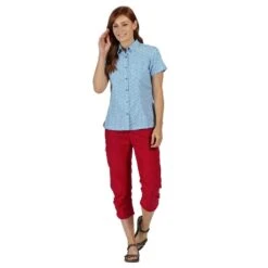 Regatta Womens Chaska Capri II Light Durable Summer Shorts -Sporty Tops Sales reg254 9a8 03