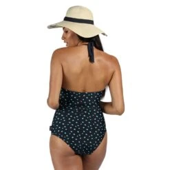 Regatta Womens Flavia Halter Neck Swimsuit Swimming Costume -Sporty Tops Sales reg273 rr4 02