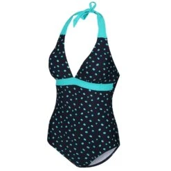 Regatta Womens Flavia Halter Neck Swimsuit Swimming Costume -Sporty Tops Sales reg273 rr4 05