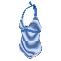 Regatta Womens Flavia Halter Neck Swimsuit Swimming Costume -Sporty Tops Sales reg273 v0s 05