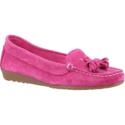 Riva Womens Aldons Tassels Suede Moccasin Shoes -Sporty Tops Sales riv032 fuchs 01