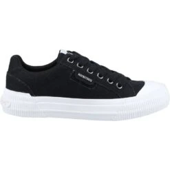 Rocket Dog Womens Cheery 12A Lace Up Canvas Trainers -Sporty Tops Sales rkd217 black 04