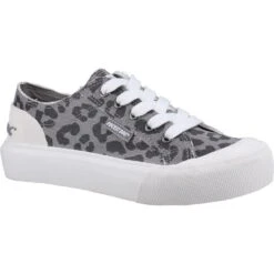 Rocket Dog Womens Jazzin Plus Ames Lace Up Canvas Trainers