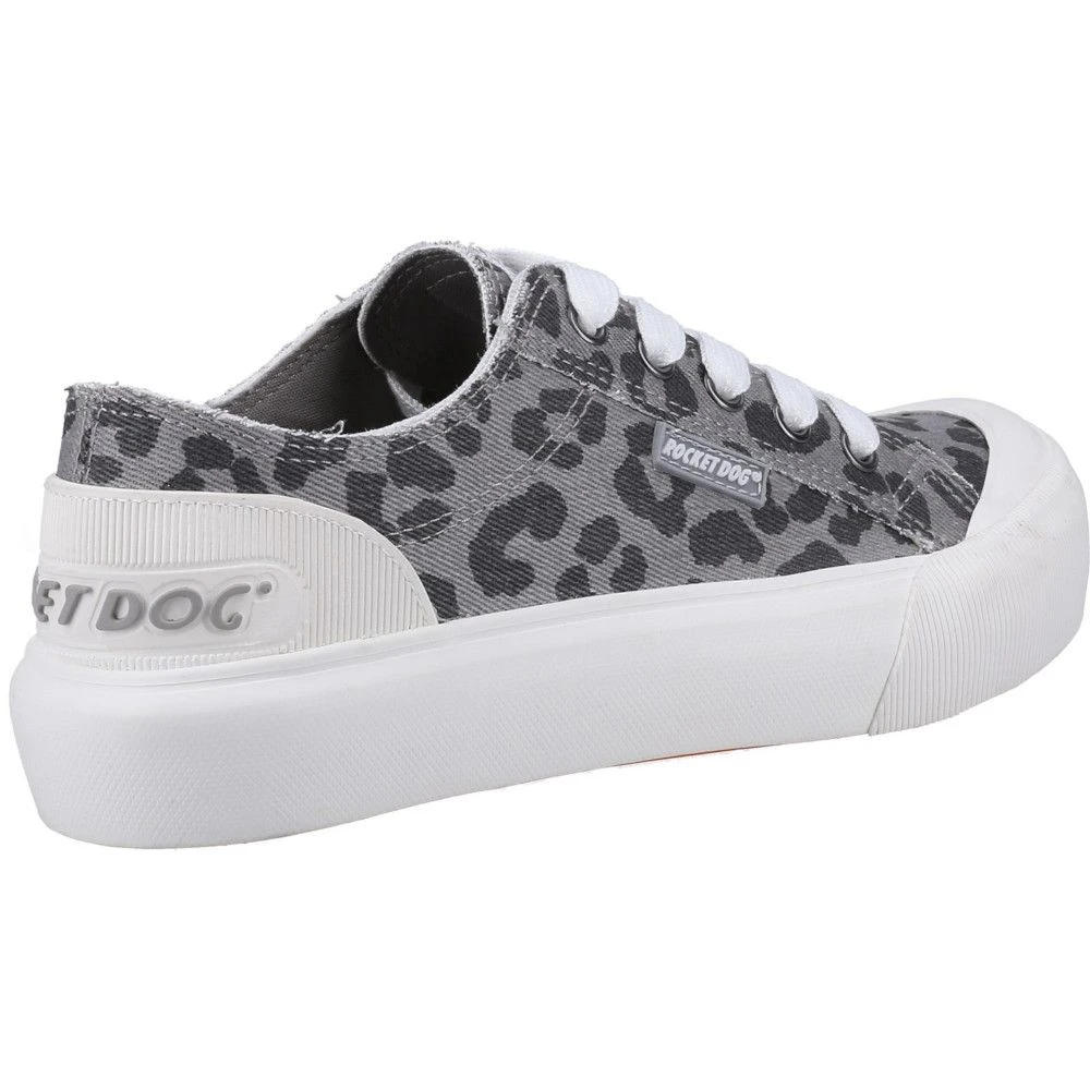 Rocket Dog Womens Jazzin Plus Ames Lace Up Canvas Trainers 4 Rocket Dog Womens Jazzin Plus Ames Lace Up Canvas Trainers - Image 2