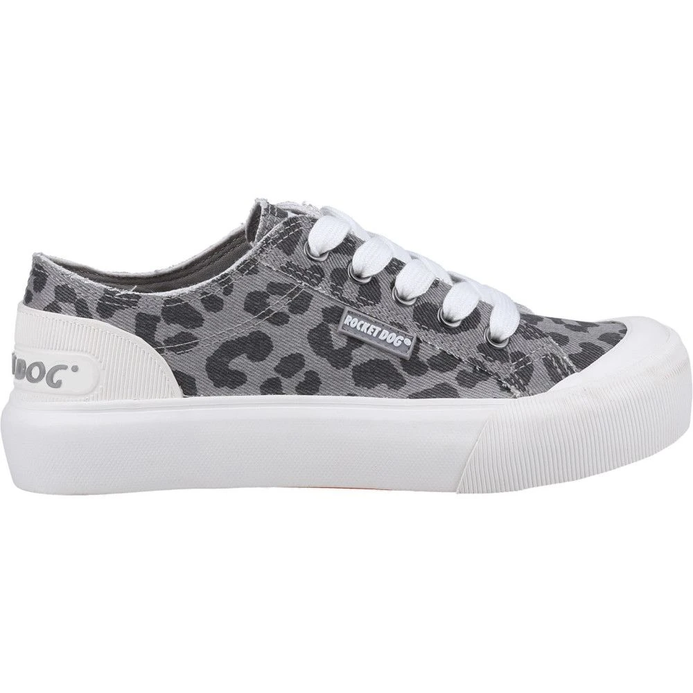 Rocket Dog Womens Jazzin Plus Ames Lace Up Canvas Trainers 6 Rocket Dog Womens Jazzin Plus Ames Lace Up Canvas Trainers - Image 4