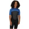 Regatta Boys Shorty Lightweight Comfortable Grippy Wetsuit -Sporty Tops Sales rkm023b tab 01