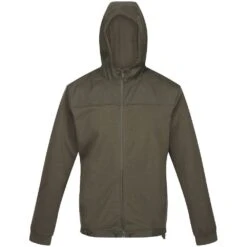 Regatta Mens Luis Water Repellent Cotton Hoodie -Sporty Tops Sales rma511 41c 03