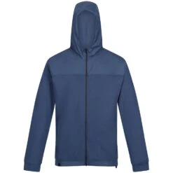 Regatta Mens Luis Water Repellent Cotton Hoodie -Sporty Tops Sales rma511 8pq 03