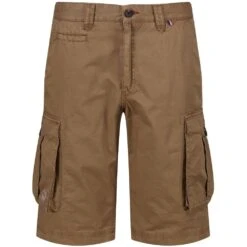 Regatta Mens Shorebay Coolweave Cotton Cargo Shorts -Sporty Tops Sales rmj221 2di 03