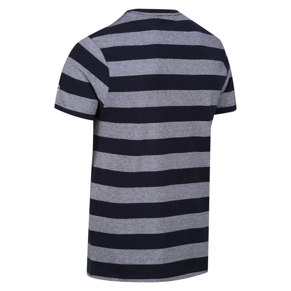 Regatta Mens Ryeden Coolweave Striped T Shirt 7 Regatta Mens Ryeden Coolweave Striped T Shirt - Image 5