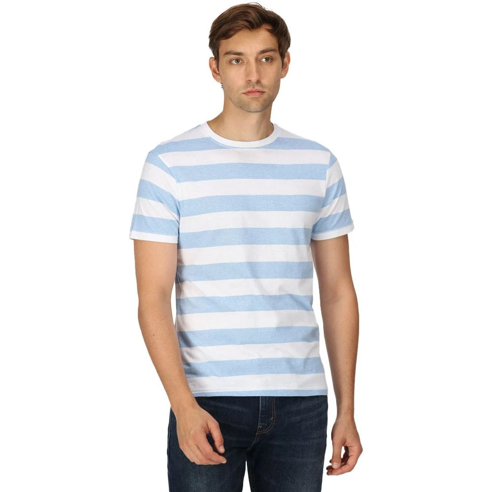 Regatta Mens Ryeden Coolweave Striped T Shirt 13 Regatta Mens Ryeden Coolweave Striped T Shirt - Image 11