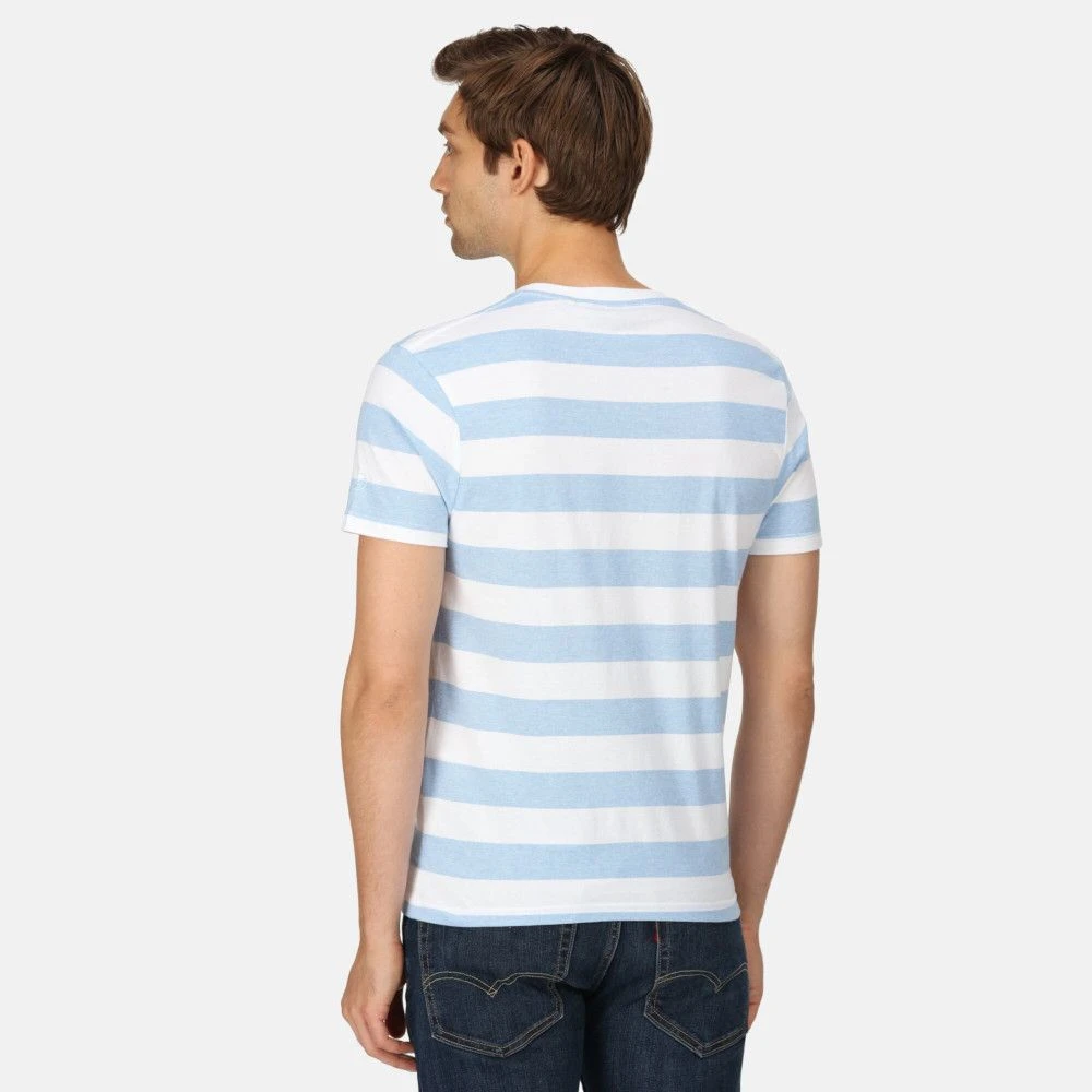 Regatta Mens Ryeden Coolweave Striped T Shirt 14 Regatta Mens Ryeden Coolweave Striped T Shirt - Image 12