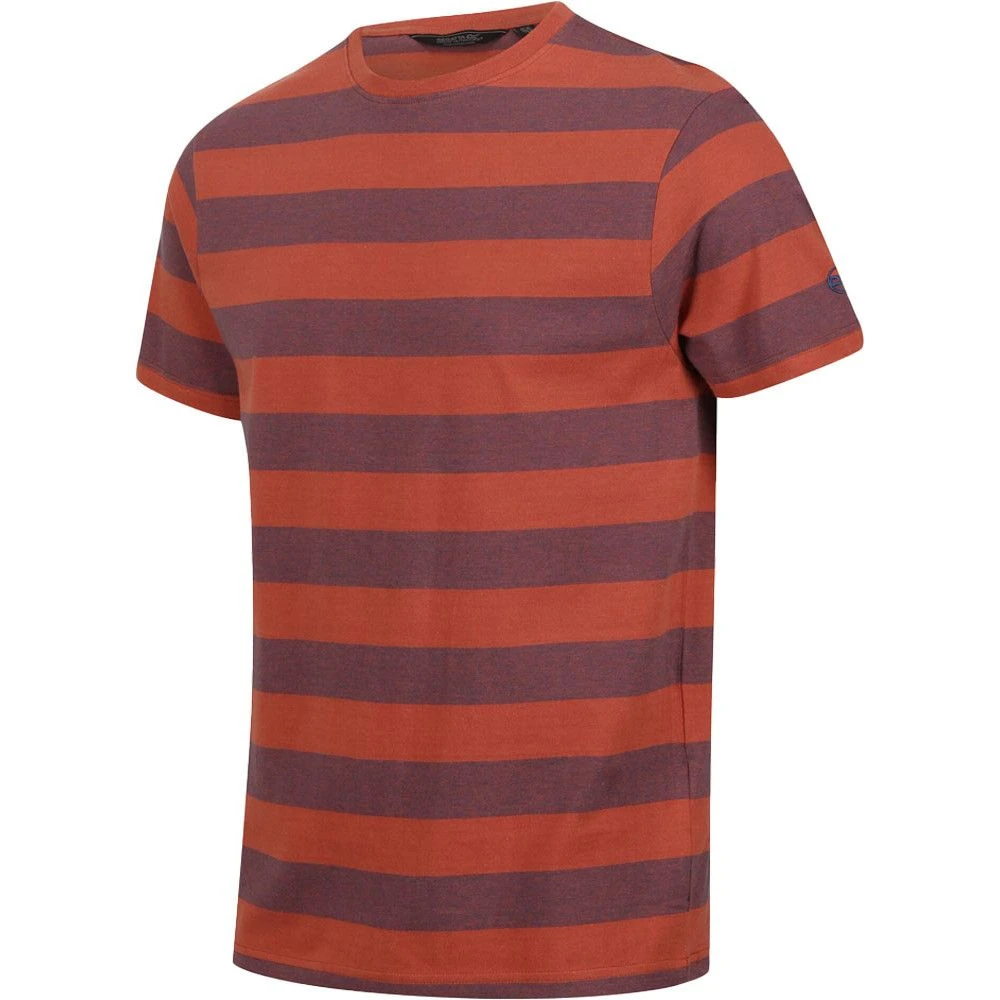 Regatta Mens Ryeden Coolweave Striped T Shirt 17 Regatta Mens Ryeden Coolweave Striped T Shirt - Image 15