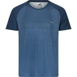 Regatta Mens Pinmor Breathable Quick Dry Active T Shirt -Sporty Tops Sales rmt269 68e 01