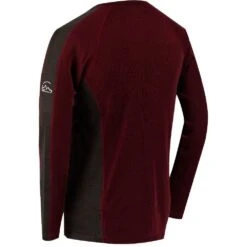 Regatta Mens Beru Supersoft Merino Wool Long Sleeve Baselayer T Shirt -Sporty Tops Sales rmu027 3tx 05