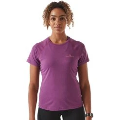 Ron Hill Womens Everyday Breathable Relaxed Fit T Shirt -Sporty Tops Sales ron097 00651 01