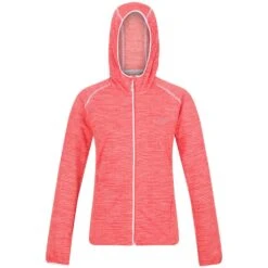 Regatta Womens Yonder Full Zip Grid Fleece Hoody 20 Regatta Womens Yonder Full Zip Grid Fleece Hoody -Sporty Tops Sales rwa525 6qm 02
